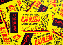 Load image into Gallery viewer, Warning Sticker