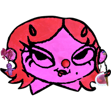 Load image into Gallery viewer, Earring Ladies Woodcuts