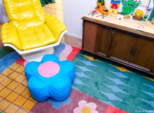 Load image into Gallery viewer, Flower Floor Pillowcase