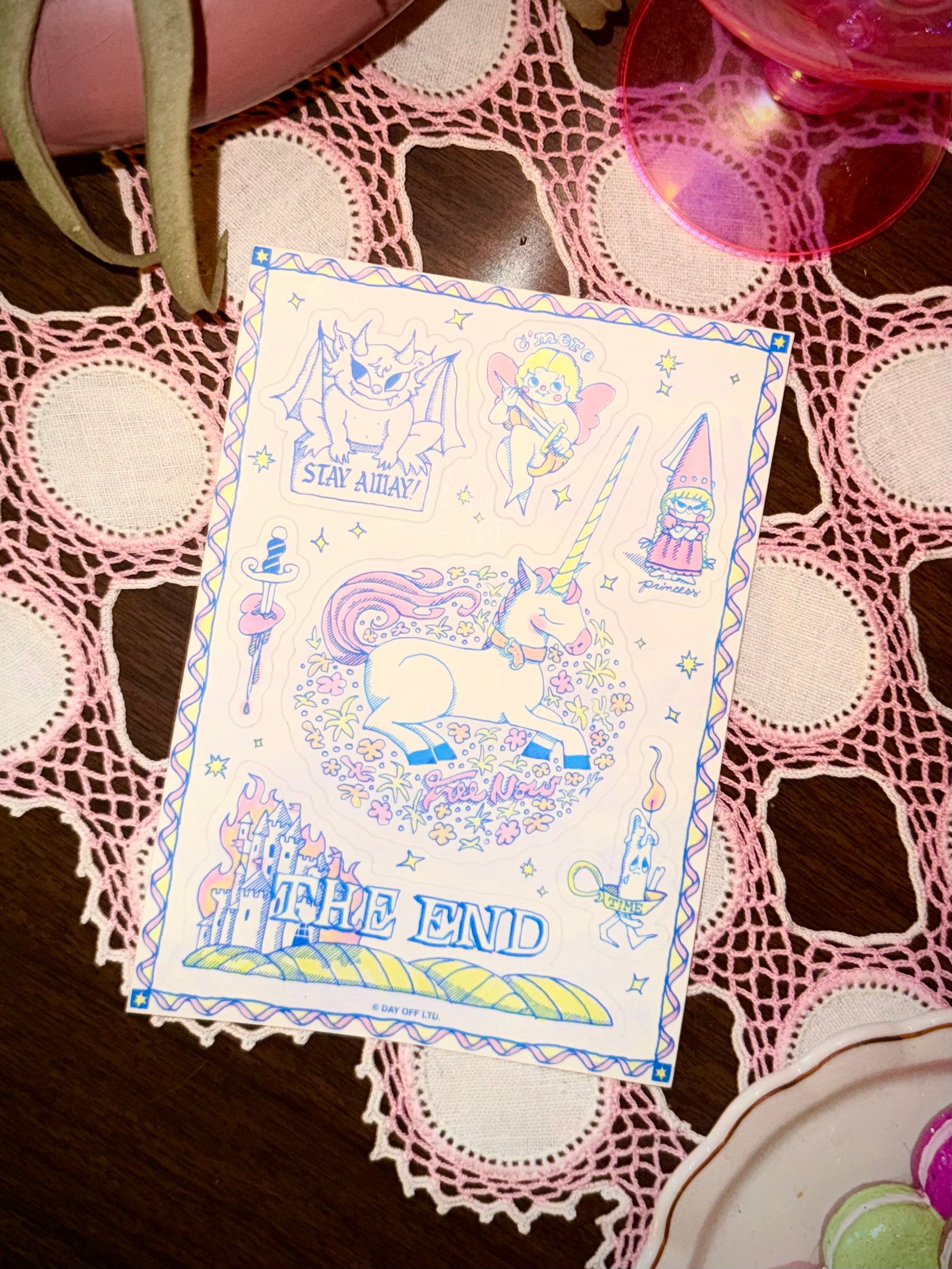 Medieval Sticker Sheet
