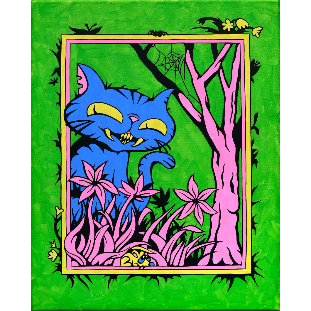 Forced to Run Painting