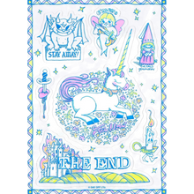 Load image into Gallery viewer, Medieval Sticker Sheet
