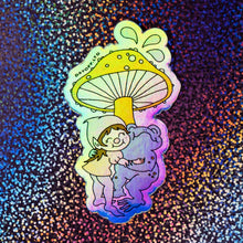 Load image into Gallery viewer, Elf Embrace Holo Sticker

