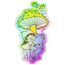 Load image into Gallery viewer, Elf Embrace Holo Sticker
