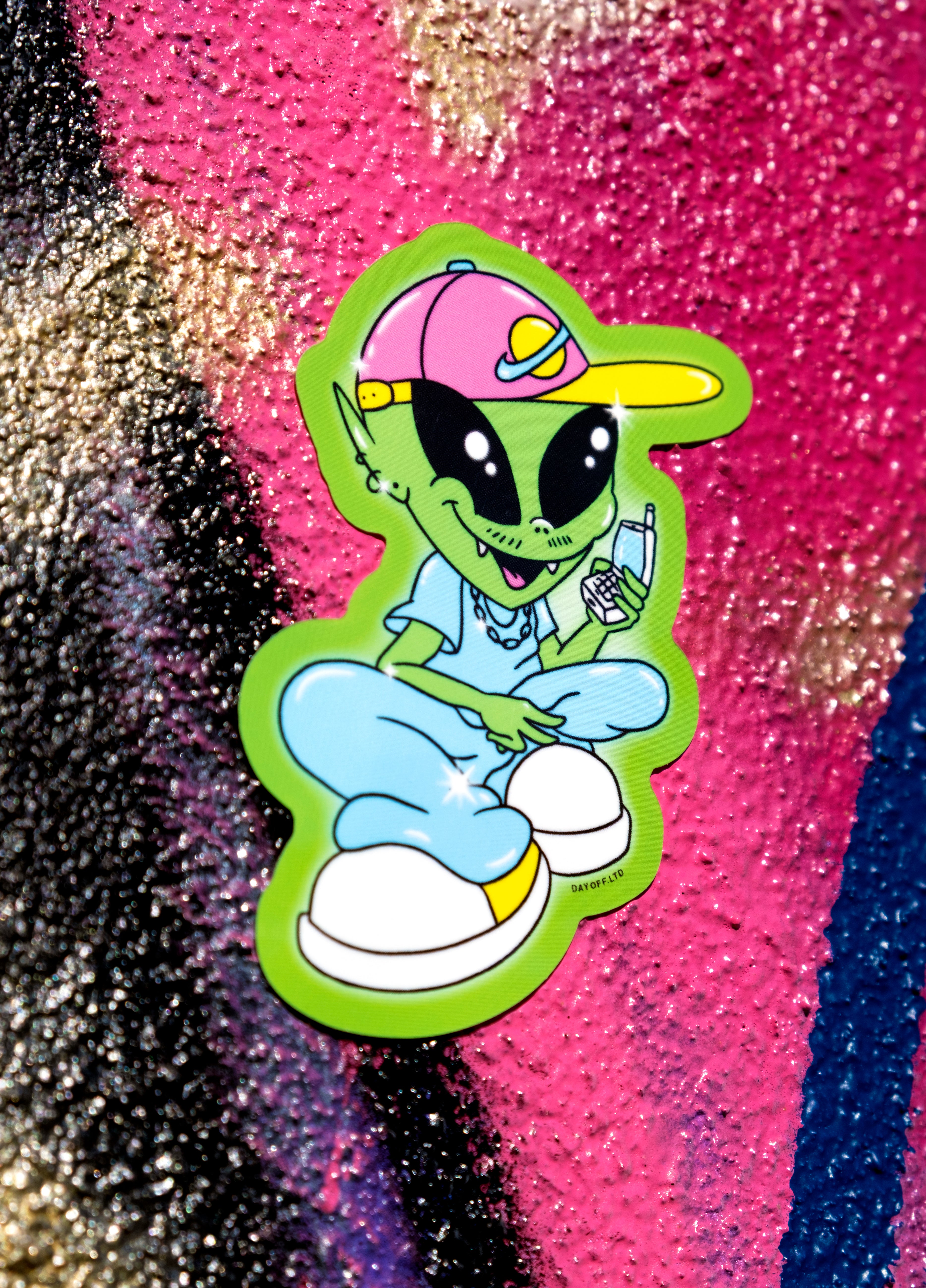 Amazin Alien Sticker