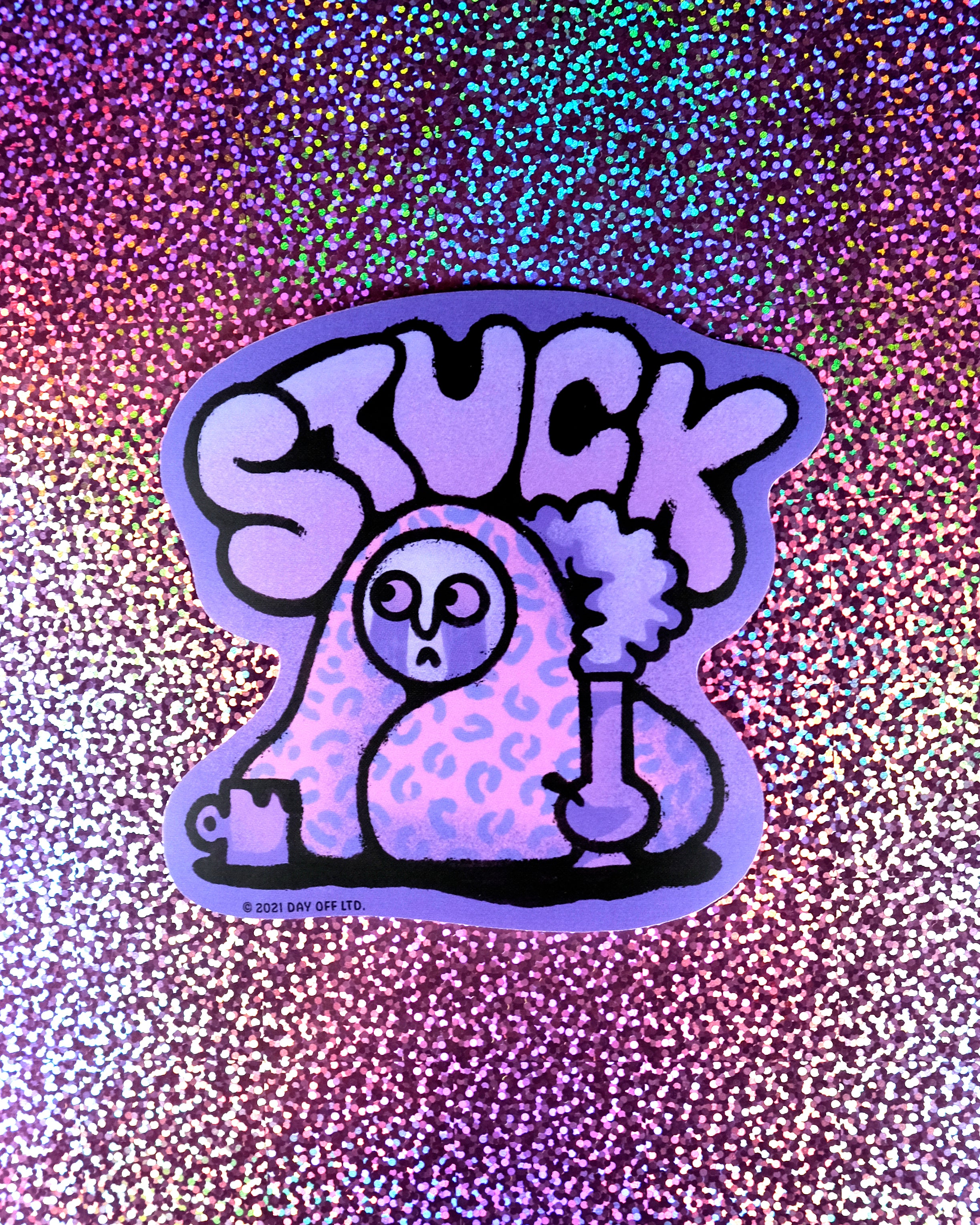 Stuck Sticker