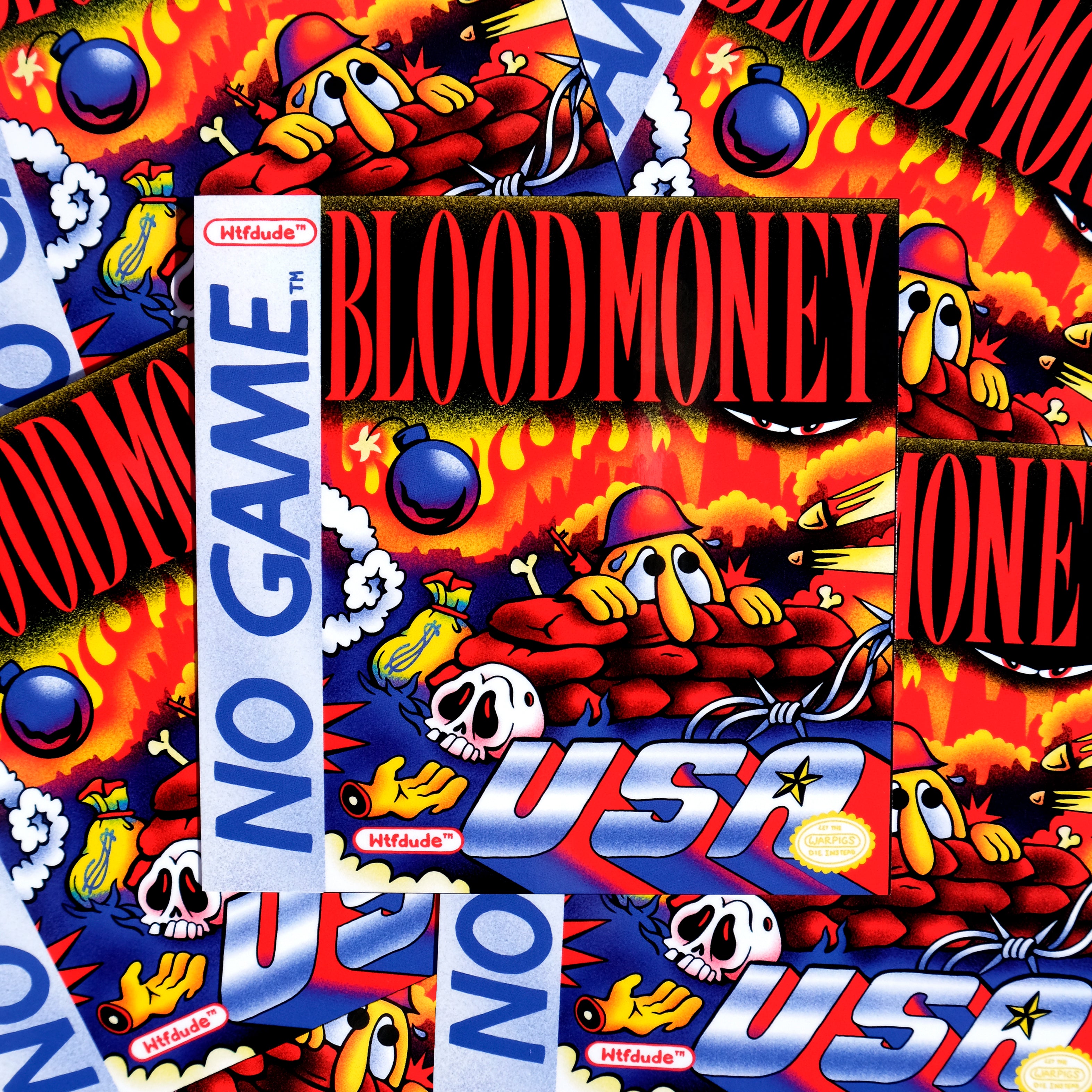 Blood Money USA Print