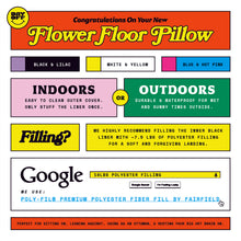 Load image into Gallery viewer, Flower Floor Pillowcase
